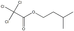 Trichloroacetic acid 3-methylbutyl ester,,结构式