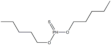 Thiophosphonic acid O,O-dipentyl ester,,结构式