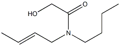 N-[(E)-2-Butenyl]-N-butylhydroxyacetamide