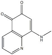 8-[Methylamino]quinoline-5,6-dione Structure