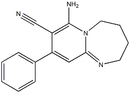 7-Amino-2,3,4,5-tetrahydro-9-phenylpyrido[1,2-a][1,3]diazepine-8-carbonitrile