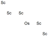 ペンタスカンジウム-オスミウム 化学構造式