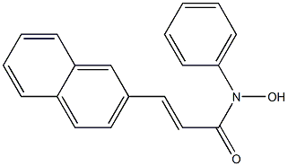 (E)-3-(2-Naphthalenyl)-N-phenyl-2-propenehydroxamic acid