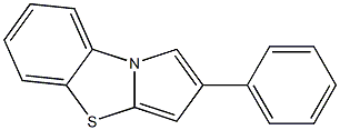 2-Phenylpyrrolo[2,1-b]benzothiazole Structure