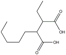 2-Ethyl-3-pentylsuccinic acid,,结构式
