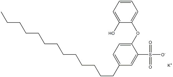 2'-Hydroxy-4-tridecyl[oxybisbenzene]-2-sulfonic acid potassium salt