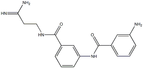 3-[(3-Aminobenzoyl)amino]-N-(3-amino-3-iminopropyl)benzamide