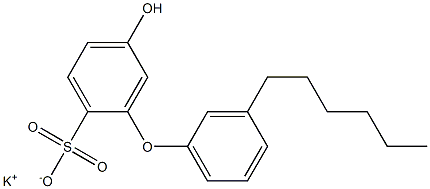 5-Hydroxy-3'-hexyl[oxybisbenzene]-2-sulfonic acid potassium salt