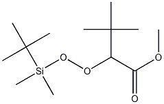 3,3-Dimethyl-2-[(tert-butyldimethylsilyl)peroxy]butyric acid methyl ester