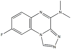8-Fluoro-4-dimethylamino[1,2,4]triazolo[4,3-a]quinoxaline