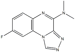 8-Fluoro-4-dimethylamino[1,2,4]triazolo[4,3-a]quinoxaline|