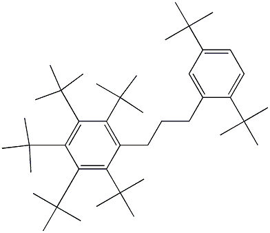 1-(Penta-tert-butylphenyl)-3-(2,5-di-tert-butylphenyl)propane
