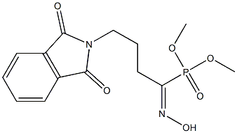 4-[(2,3-Dihydro-1,3-dioxo-1H-isoindol)-2-yl]-1-hydroxyiminobutylphosphonic acid dimethyl ester