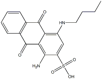  1-Amino-4-butylamino-9,10-dihydro-9,10-dioxo-2-anthracenesulfonic acid