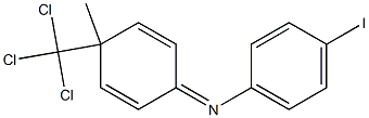 1-(4-Iodophenyl)imino-4-methyl-4-trichloromethyl-2,5-cyclohexadiene|