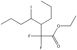 2,2-Difluoro-4-iodo-3-propylheptanoic acid ethyl ester