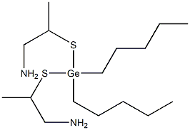  2,2'-[(Dipentylgermylene)bisthio]bis(propan-1-amine)