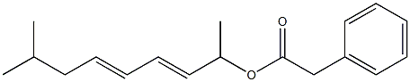 Phenylacetic acid 1,7-dimethyl-2,4-octadienyl ester