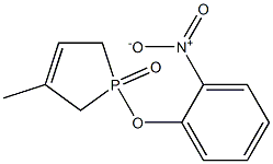1-(2-Nitrophenoxy)-3-methyl-2,5-dihydro-1H-phosphole 1-oxide Structure