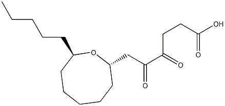 4,5-Dioxo-6-[[(2S,8R)-8-pentyloxocan]-2-yl]hexanoic acid