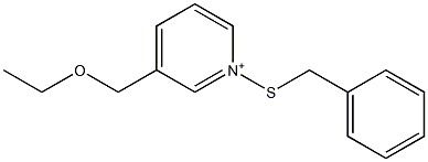  3-(Ethoxymethyl)-1-(benzylthio)pyridinium