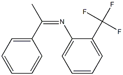  2-Trifluoromethyl-N-(1-phenylethylidene)benzenamine