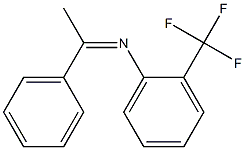 2-Trifluoromethyl-N-(1-phenylethylidene)benzenamine