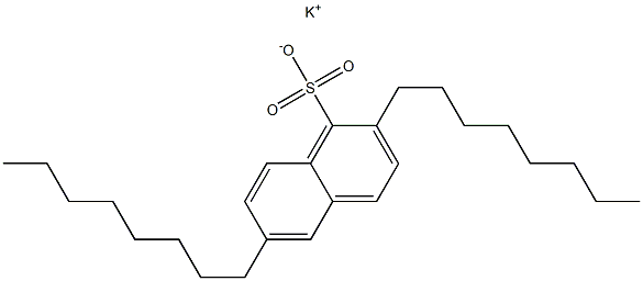  2,6-Dioctyl-1-naphthalenesulfonic acid potassium salt