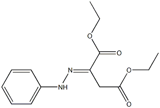 2-(2-Phenylhydrazono)succinic acid diethyl ester