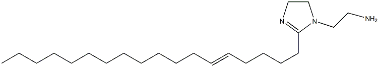 1-(2-Aminoethyl)-2-(5-octadecenyl)-2-imidazoline Struktur