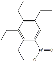 2,3,4,5-Tetraethyl-1-nitrobenzene Structure