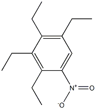 2,3,4,5-Tetraethyl-1-nitrobenzene Struktur