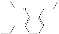 1-Ethoxy-3-methyl-2,6-dipropylbenzene Structure
