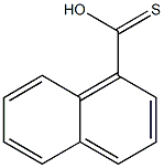 ナフタレン-1-チオカルボン酸 化学構造式