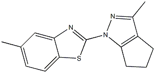 1-(5-Methylbenzothiazol-2-yl)-1,4,5,6-tetrahydro-3-methylcyclopentapyrazole