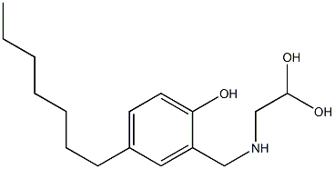 2-[(2,2-Dihydroxyethyl)aminomethyl]-4-heptylphenol|