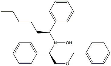 N-[(R)-2-Benzyloxy-1-phenylethyl]-N-[(1S)-1-phenylhexyl]hydroxylamine|