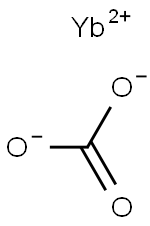 Ytterbium(II) carbonate,,结构式