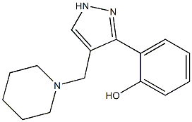  2-[4-[Piperidinomethyl]-1H-pyrazol-3-yl]phenol