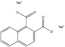 1,2-Naphthalenedicarboxylic acid disodium salt Structure