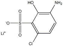 3-Amino-6-chloro-2-hydroxybenzenesulfonic acid lithium salt