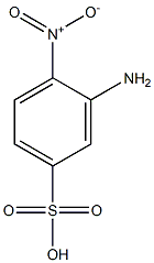 3-Amino-4-nitrobenzenesulfonic acid Structure