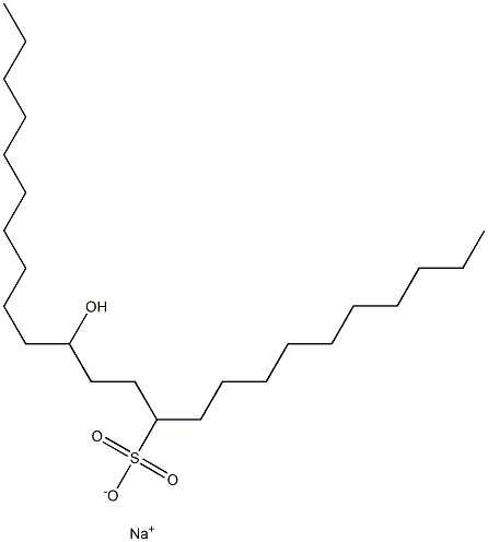  14-Hydroxytetracosane-11-sulfonic acid sodium salt