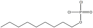 Dichlorophosphinic acid nonyl ester Struktur