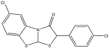 6-Chloro-2-(4-chlorophenyl)thiazolo[2,3-b]benzothiazol-3(2H)-one