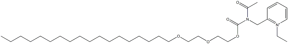 2-[N-Acetyl-N-[2-[2-(octadecyloxy)ethoxy]ethoxycarbonyl]aminomethyl]-1-ethylpyridinium