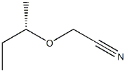 [S,(+)]-sec-Butyloxyacetonitrile 结构式