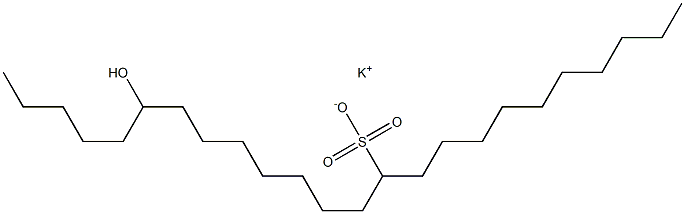  19-Hydroxytetracosane-11-sulfonic acid potassium salt