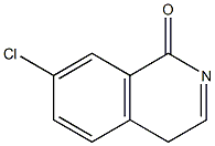 7-Chloroisoquinolin-1(4H)-one Structure