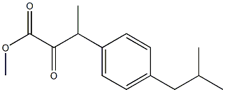  3-(p-Isobutylphenyl)-2-oxobutyric acid methyl ester